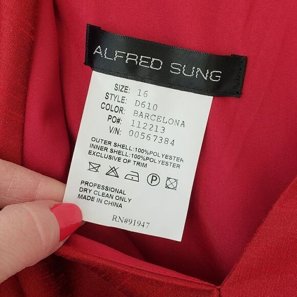 Alfred Sung Barcelona Dress - Picture 9 of 13